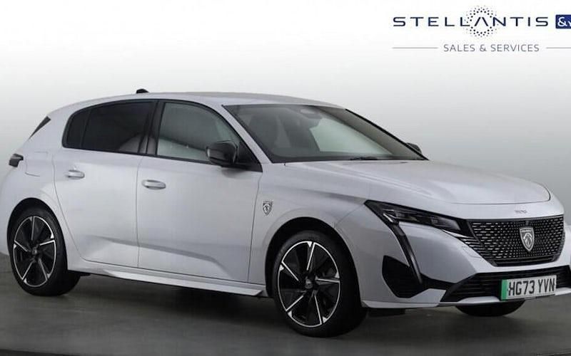 Used Peugeot e-308 GT 114 kW (156 HP) 2024 White Hatchback