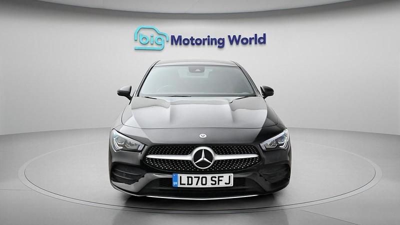 Used Mercedes CLA200 AMG line 163 HP (119 kW) 2020 Black Coupe