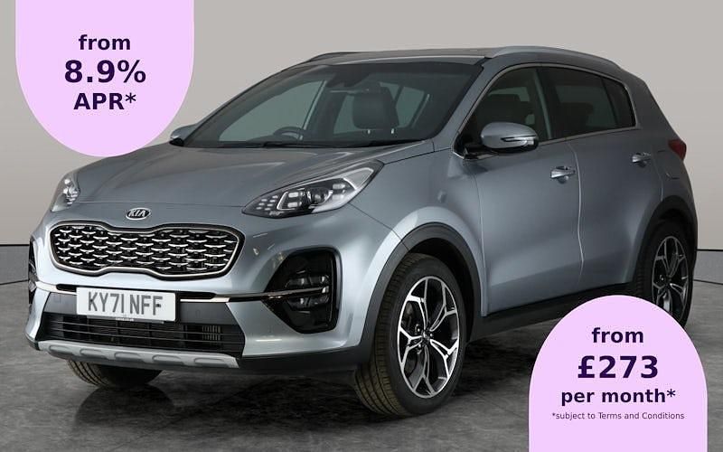 Silver Used 2021 Kia Sportage 4 SUV | £17,681 (Good price) - Image 1/2