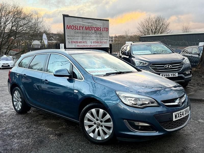 Blue Used 2014 Vauxhall Astra Elite Estate | £2,490 (Super price) - Image 1/4