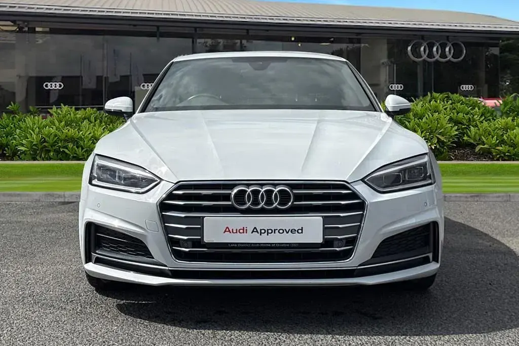 Used Audi A5 S-Line 187 HP (137 kW) 2019 White Coupe