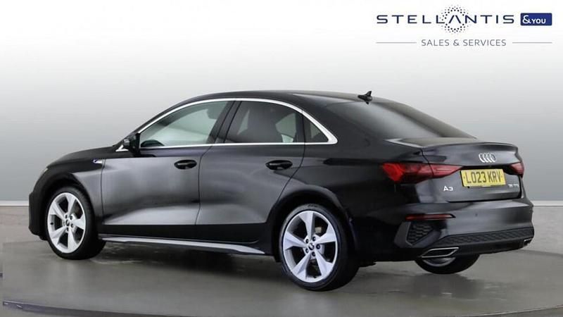 Used Audi A3 S-Line 148 HP (108 kW) 2023 Black Sedan