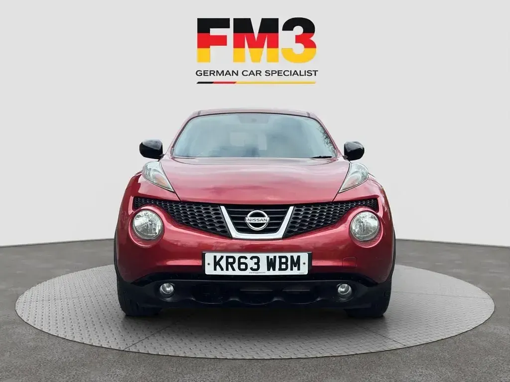 Used Nissan Juke N-TEC 110 HP (80 kW) 2014 Red SUV
