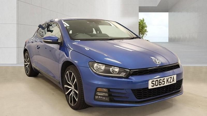 Used VW Scirocco GT 125 HP (91 kW) 2016 Rising blue pearl Coupe
