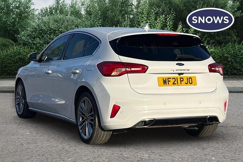 Used Ford Focus Vignale 125 HP (91 kW) 2020 White Hatchback