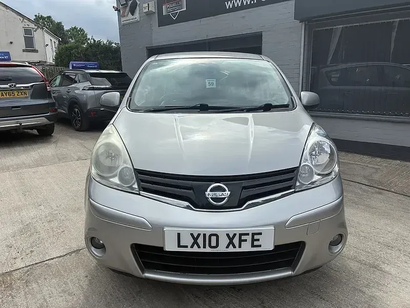 Used Nissan Note Acenta 88 HP (64 kW) 2010 Silver Hatchback