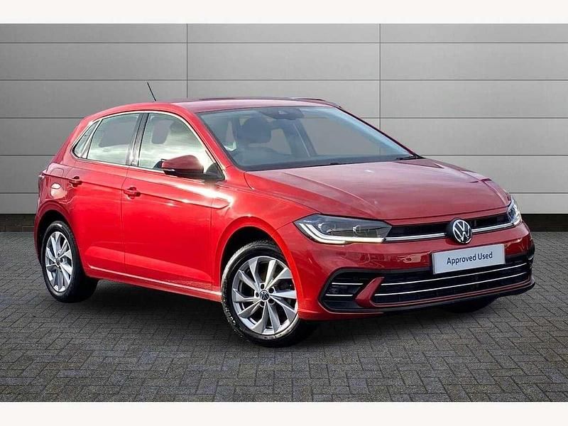 Red Used 2023 VW Polo Style Hatchback | £16,895 (Fair price) - Image 1/4
