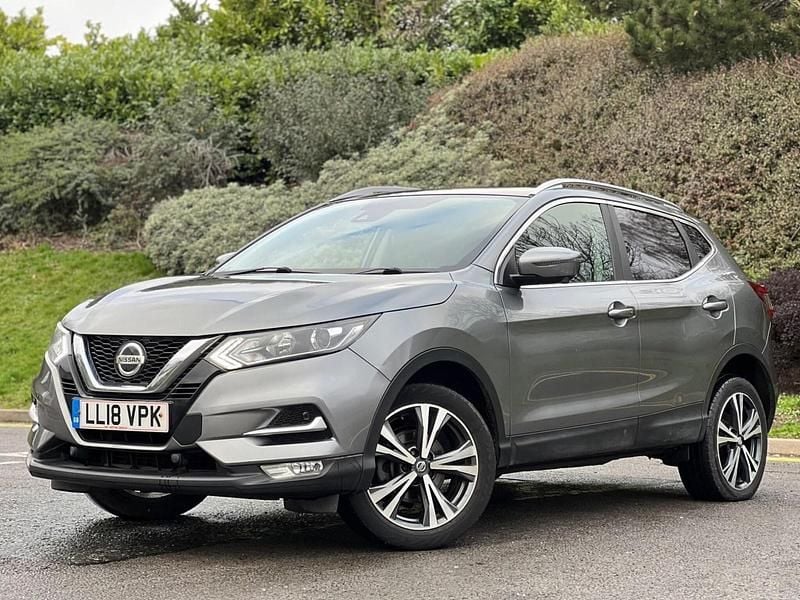 Used Nissan Qashqai N-Connecta 2018 Grey SUV
