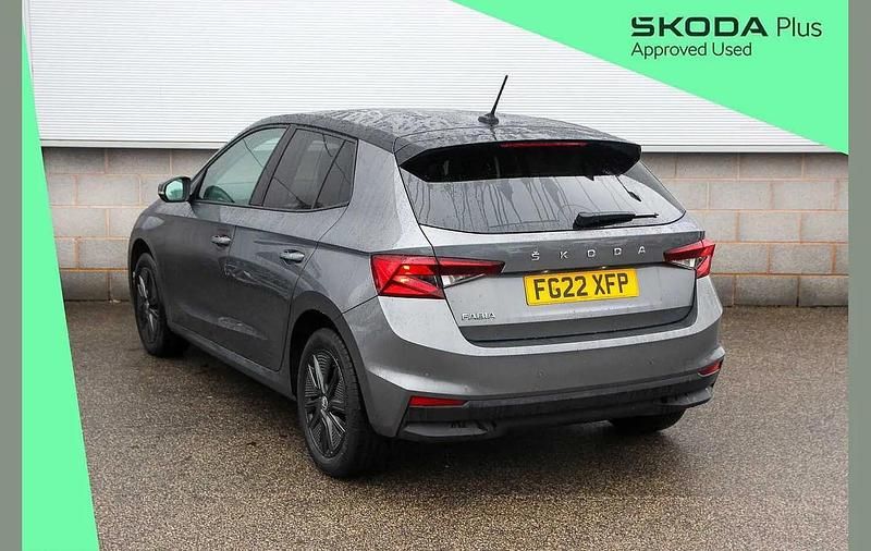 Used Skoda Fabia Colour Edition 94 HP (69 kW) 2022 Graphite grey metallic black magic pearl effect Hatchback