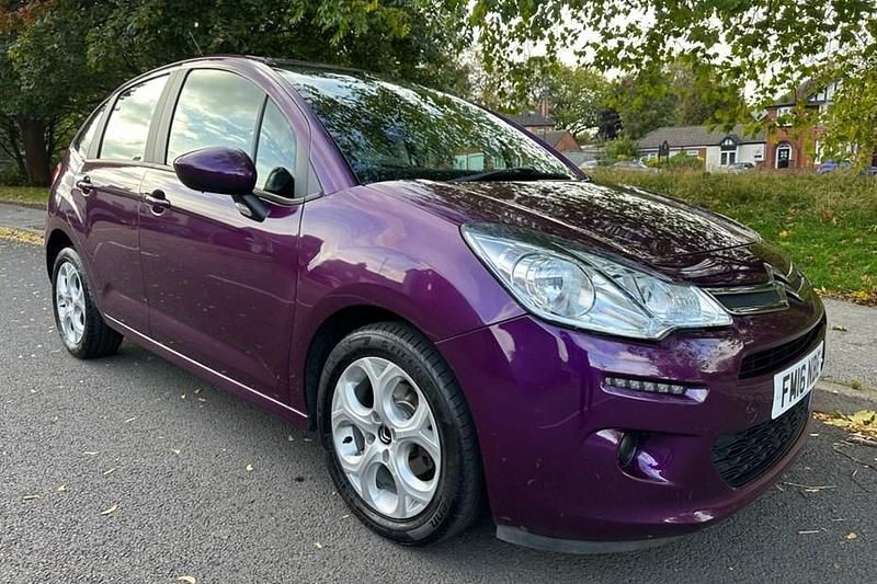Purple Used 2016 Citroën C3 PureTech Hatchback | £4,200 (Super price) - Image 1/1