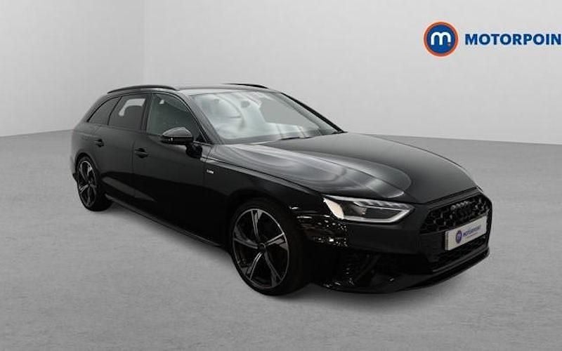 Used Audi A4 Black Edition 190 HP (139 kW) 2024 Black Estate
