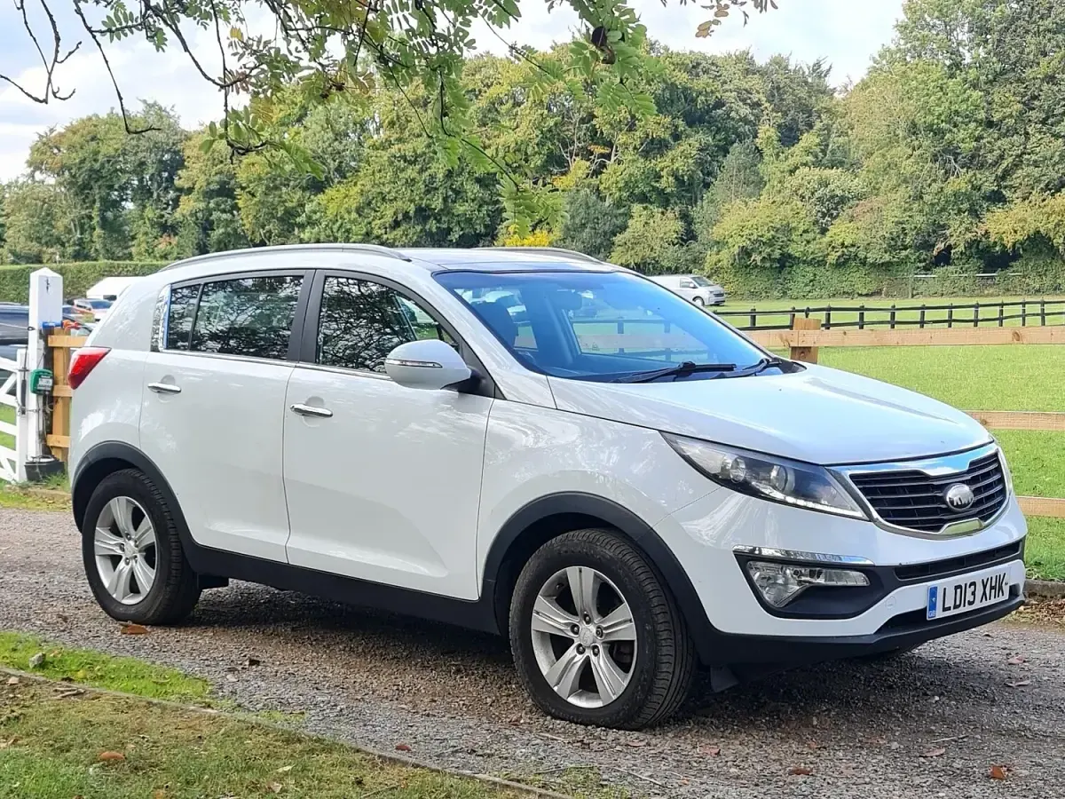 Used Kia Sportage 115 HP (84 kW) 2013 White SUV