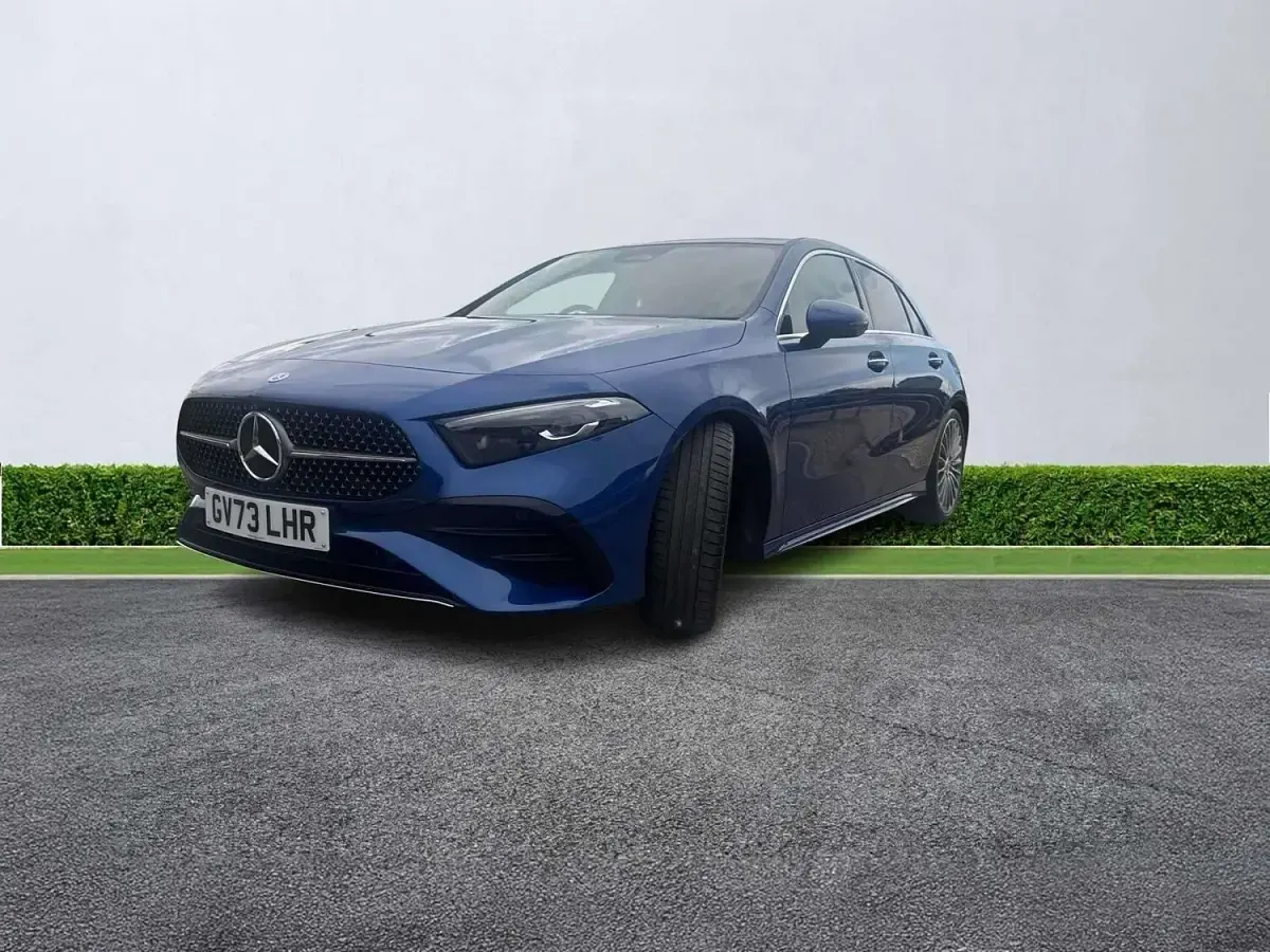 Used Mercedes A200 AMG Line Premium Plus 2024 Blue Hatchback