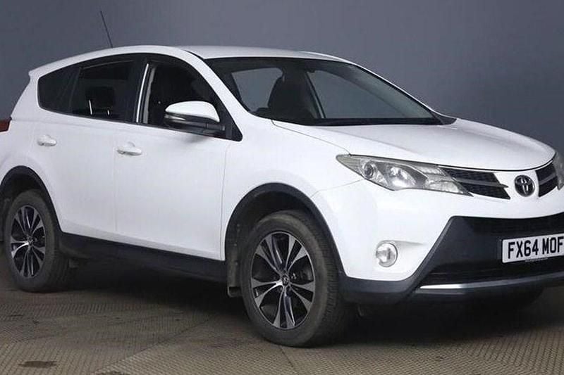 Used Toyota RAV4 124 HP (91 kW) 2014 White SUV