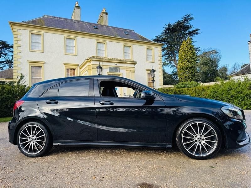 Used Mercedes A200 2017 Black Hatchback