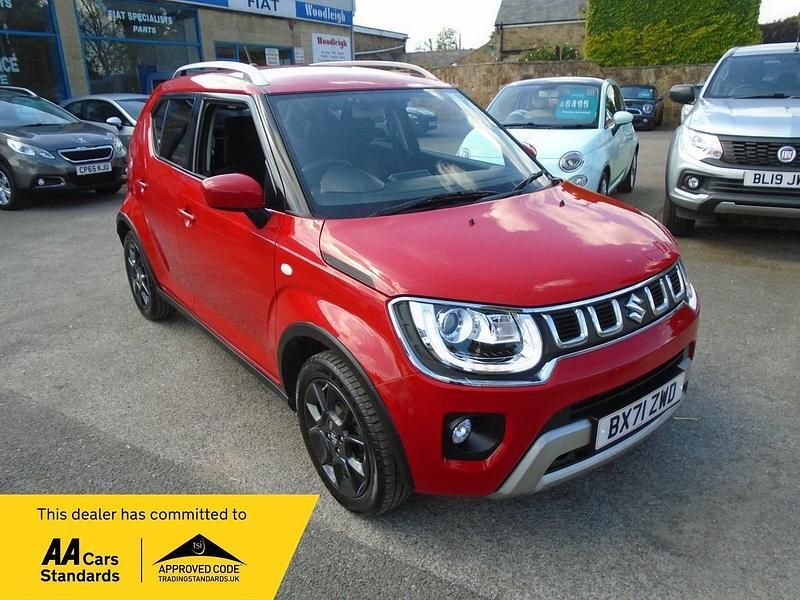 Red Used 2021 Suzuki Ignis SZ-T Hatchback | £9,995 (Fair price) - Image 1/4