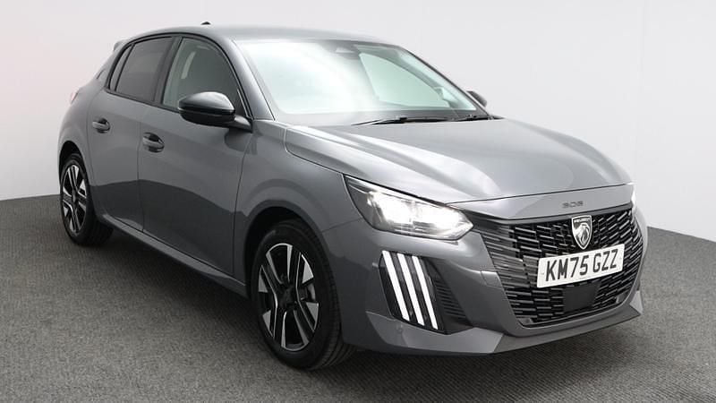 New Peugeot 208 Allure 2025 Grey Hatchback