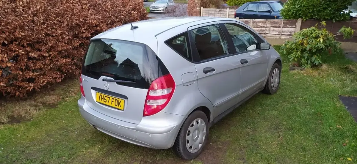 Used Mercedes A150 Classic 95 HP (69 kW) 2007 Silver Hatchback