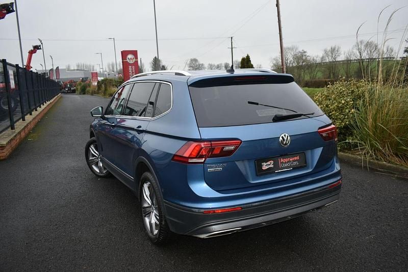 Used VW Tiguan Allspace Match 150 HP (110 kW) 2021 Blue SUV