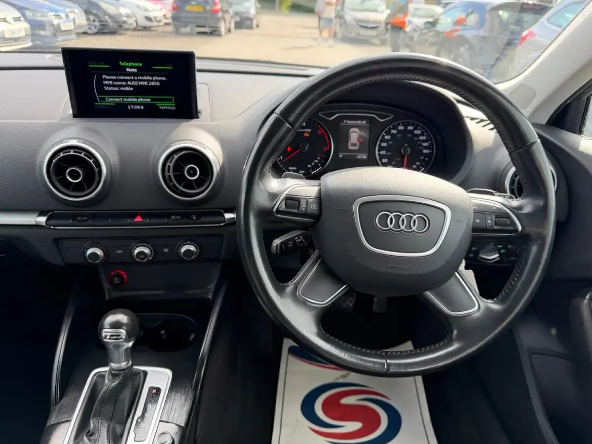Used Audi A3 Performance 150 HP (110 kW) 2015 Blue Hatchback