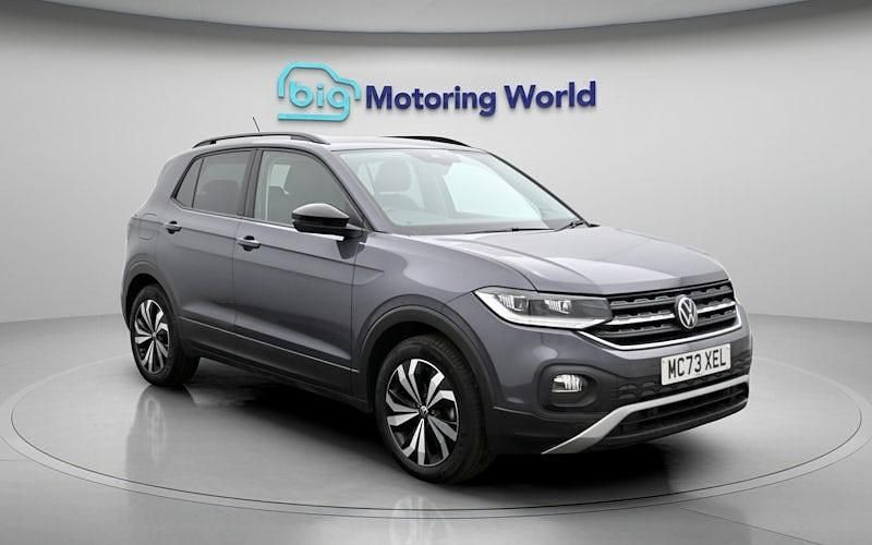 Used VW T-Cross Black Edition 110 HP (80 kW) 2024 Grey SUV