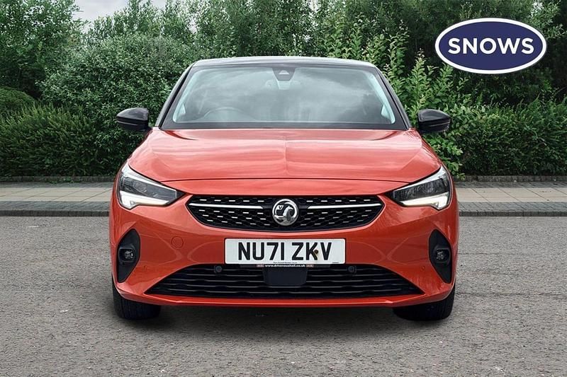 Used Vauxhall Corsa-e Elite 100 kW (136 HP) 2021 Orange Hatchback