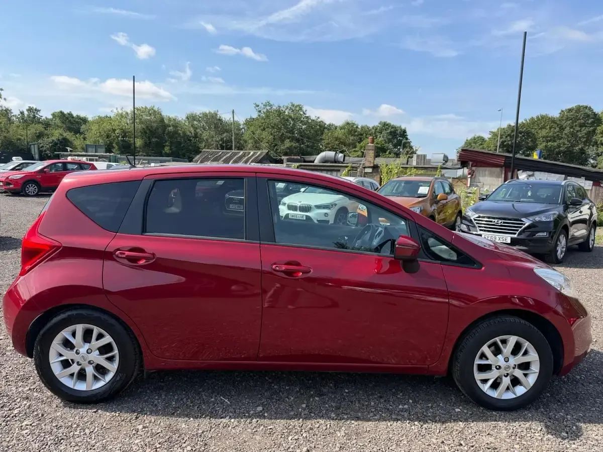 Used Nissan Note Acenta Premium 2016 Red Hatchback