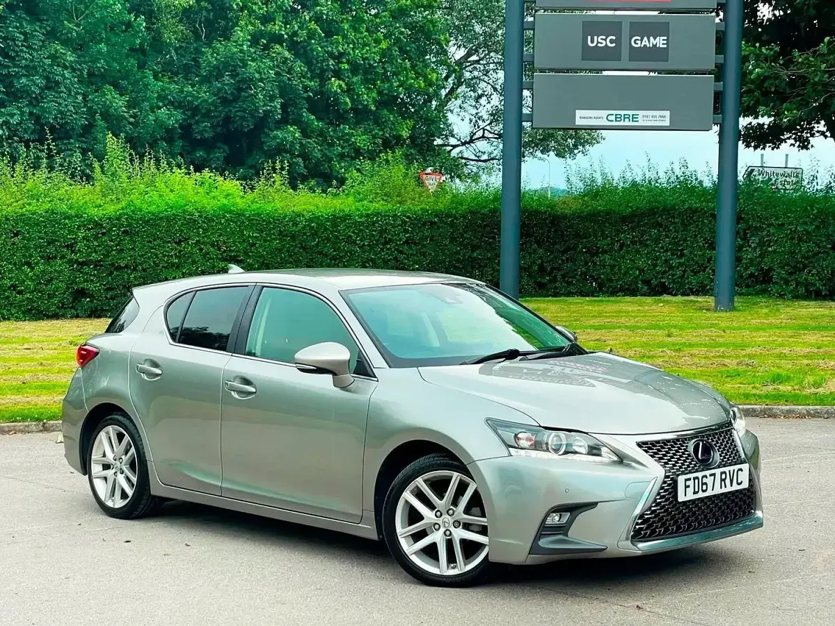 Used Lexus CT200h Luxury Line 2018 Silver Hatchback