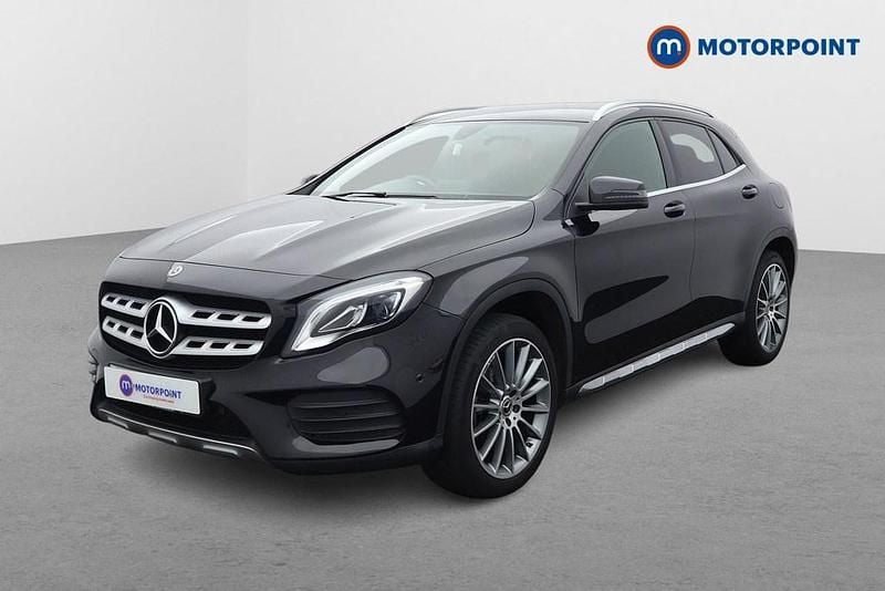Used Mercedes GLA180 AMG line 122 HP (89 kW) 2019 Black SUV