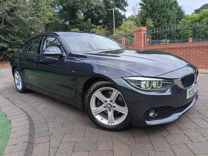 Imperial blue Used 2017 BMW 420 Gran Coupé Comfort Edition Coupe | £8,875 (Fair price) - Image 1/4