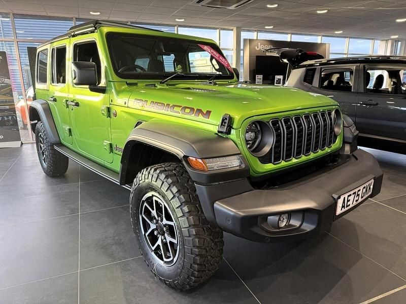 New Jeep Wrangler Rubicon 272 HP (200 kW) 2025 Green SUV