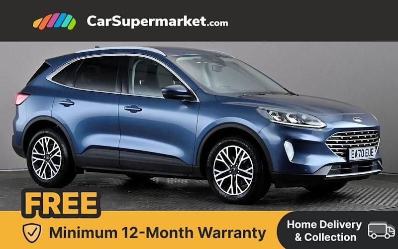 Blue Used 2020 Ford Kuga Titanium SUV | £16,697 (Good price) - Image 1/4
