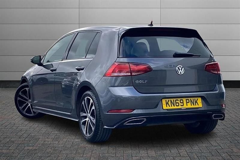 Used VW Golf VII R-line 150 HP (110 kW) 2019 Grey Hatchback