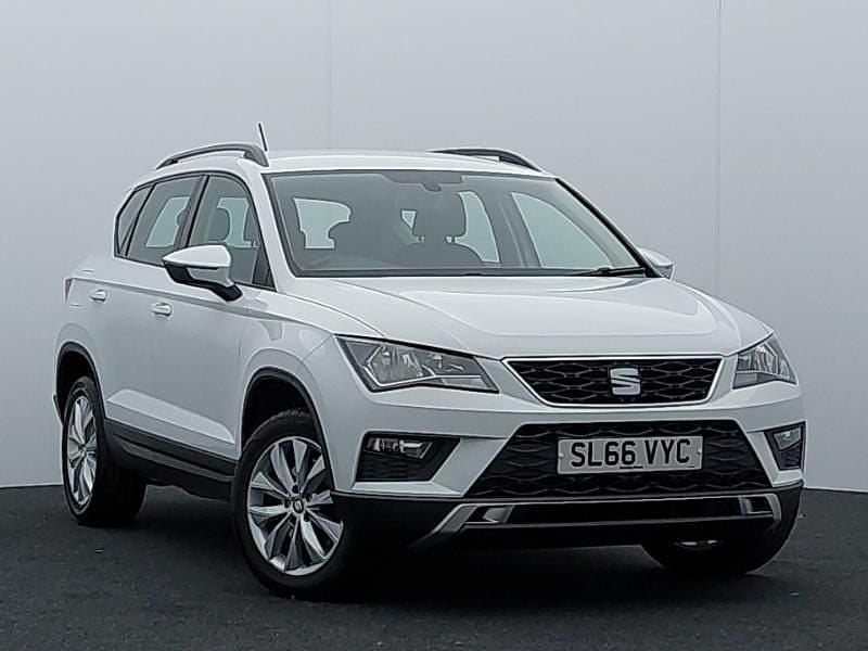 White Used 2016 Seat Ateca Ecomotive SUV | £9,698 (Fair price) - Image 1/4