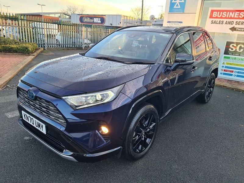 Used Toyota RAV4 2020 Blue/black SUV
