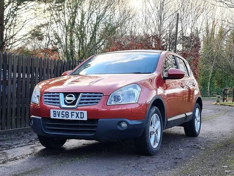 Used Nissan Qashqai Tekna 141 HP (103 kW) 2008 Orange SUV