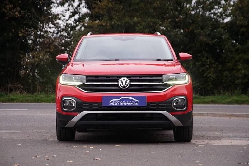 Used VW T-Cross SEL 95 HP (69 kW) 2020 Red SUV