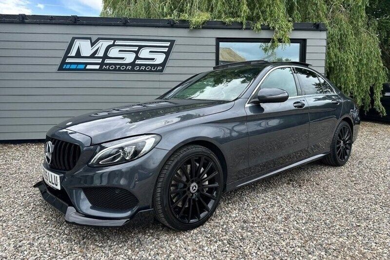 Grey Used 2015 Mercedes C250 AMG line Sedan | £14,295 (A bit pricey) - Image 1/1