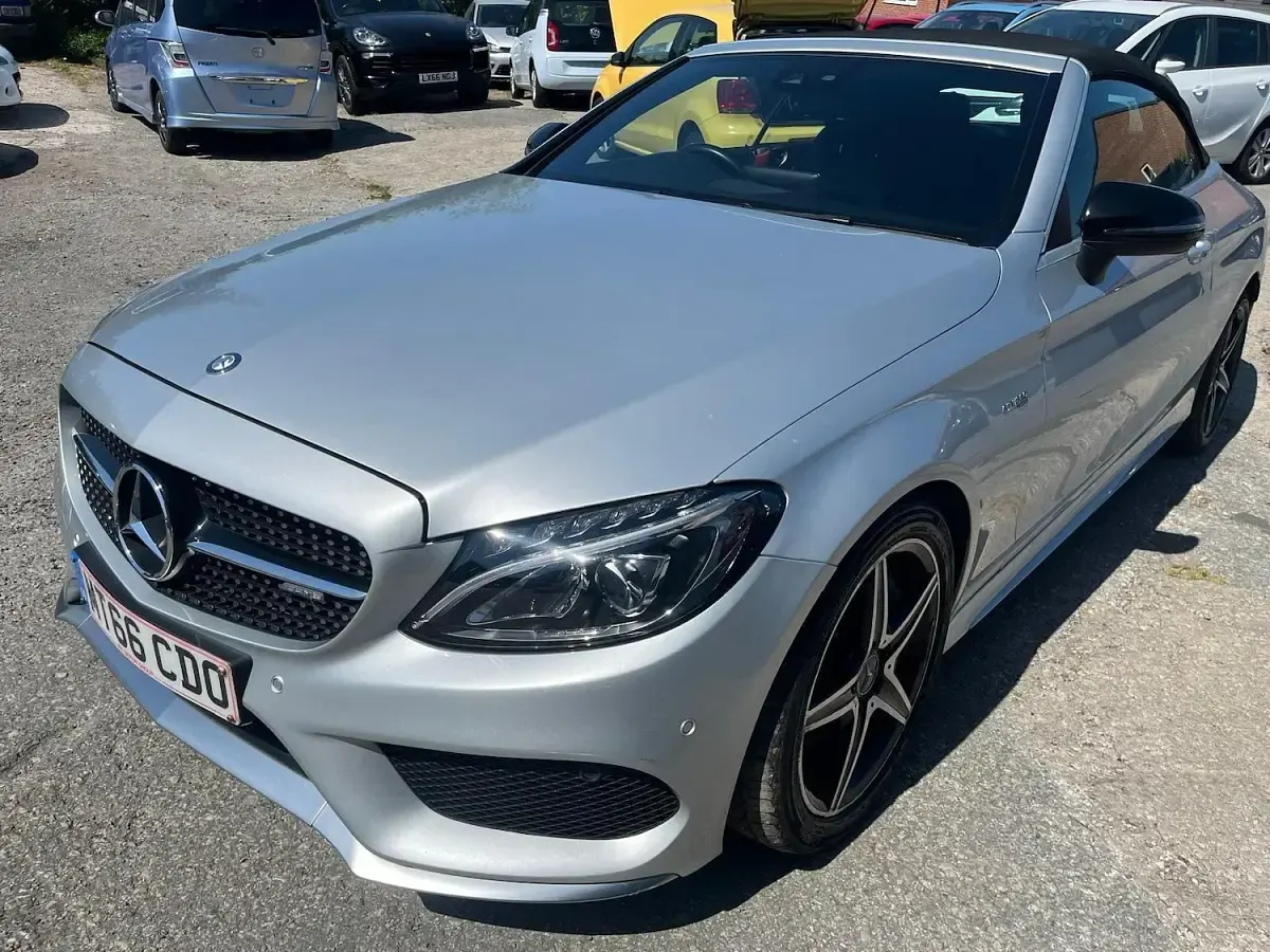 Used Mercedes C43 AMG Premium Plus 2016 Silver Cabriolet