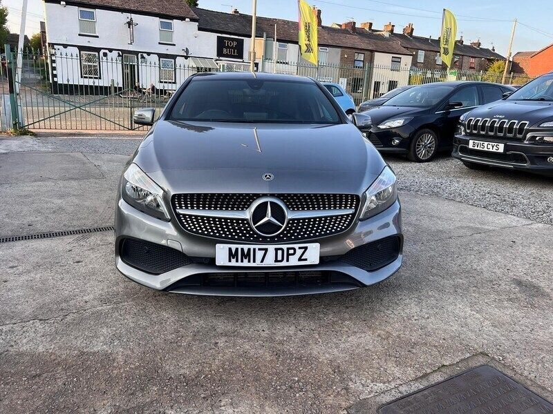 Grey Used 2017 Mercedes A200 AMG line Hatchback | £11,390 (Fair price) - Image 1/4