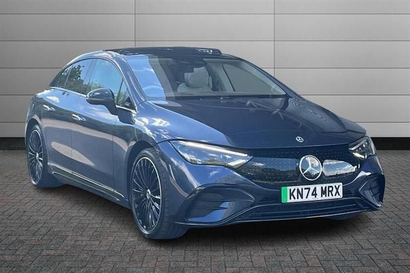 Blue Used 2024 Mercedes EQE350 AMG line Sedan | £54,990 (Fair price) - Image 1/4