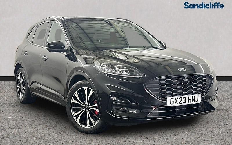 Black Used 2023 Ford Kuga ST-Line X SUV | £21,832 (Fair price) - Image 1/4