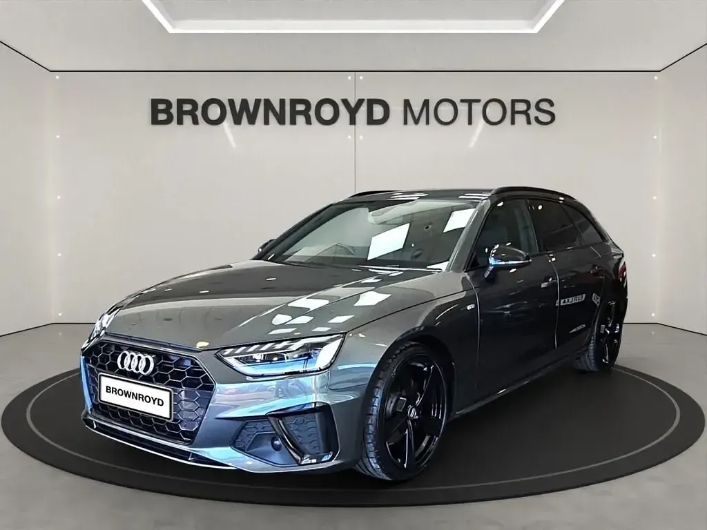 Begagnad Audi A4 S-Line 150 HK (110 kW) 2019 Grå Kombi