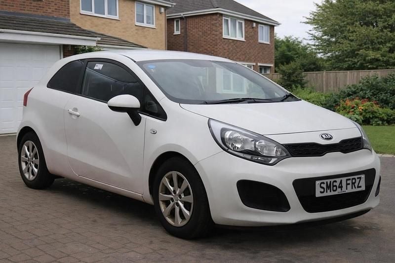 Used Kia Rio 2015 White Hatchback