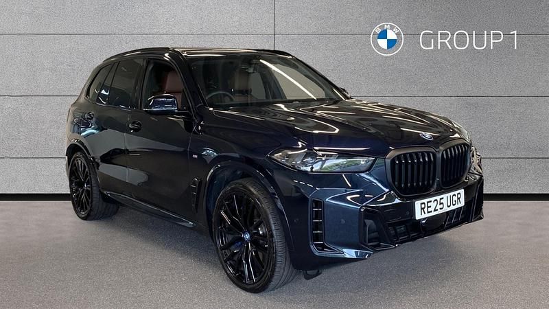 Black Used 2025 BMW X5 M Sport SUV | £73,998 (Fair price) - Image 1/4