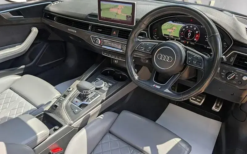 Used Audi S5 Cabriolet 354 HP (260 kW) 2017 Blue Cabriolet