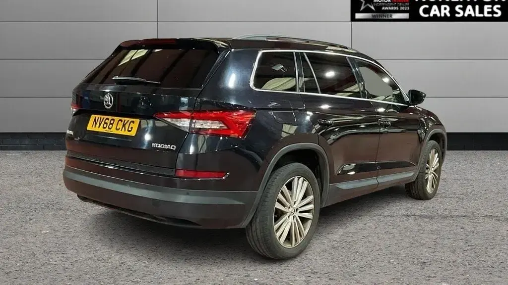 Used Skoda Kodiaq SE L 150 HP (110 kW) 2018 Black SUV