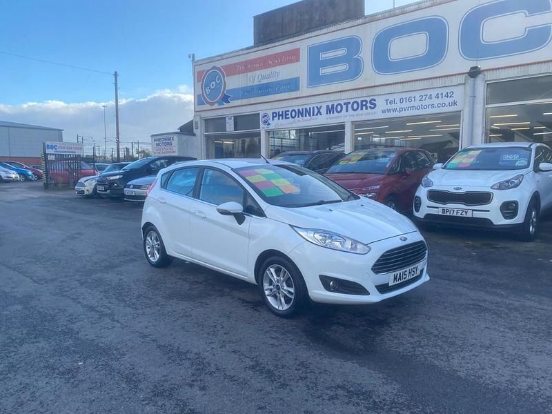 White Used 2015 Ford Fiesta Zetec Hatchback | £5,495 (Fair price) - Image 1/4