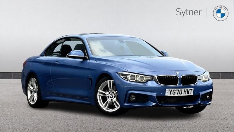 Blue Used 2020 BMW 420 M Sport Cabriolet | £23,000 (Super price) - Image 1/4
