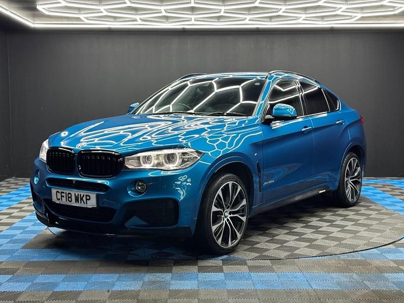 Used BMW X6 M Sport 2018 Blue SUV